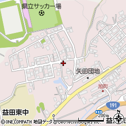 島根県益田市東町33周辺の地図