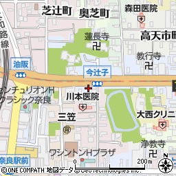 奈良県奈良市今辻子町440周辺の地図