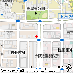ピー・ゾーン長田中駐車場周辺の地図