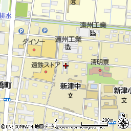 静岡県浜松市中央区新橋町755周辺の地図