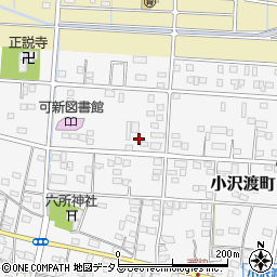 静岡県浜松市中央区小沢渡町1130周辺の地図