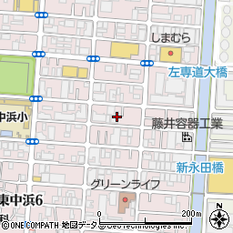 シャルマン藤田周辺の地図