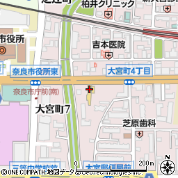 ＨｏｎｄａＣａｒｓ南近畿奈良新大宮店周辺の地図