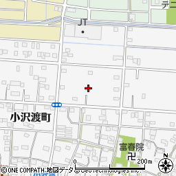 静岡県浜松市中央区小沢渡町286周辺の地図