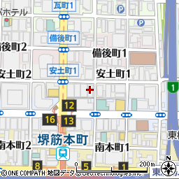 日駐管理株式会社　関西支社周辺の地図