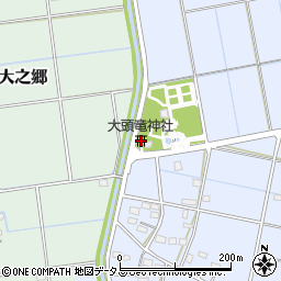 大頭竜神社周辺の地図