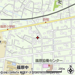 静岡県浜松市中央区篠原町20361周辺の地図