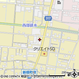 静岡県浜松市中央区新橋町191周辺の地図