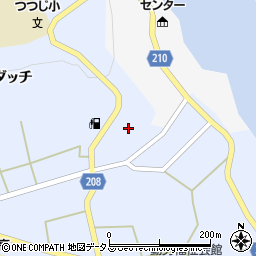 東京都大島町差木地カリグラ周辺の地図