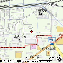 岡山県岡山市東区宍甘198-8周辺の地図