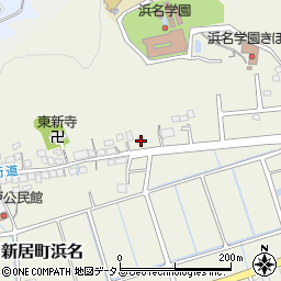 静岡県湖西市新居町浜名2010周辺の地図