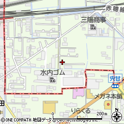 岡山県岡山市東区宍甘198-3周辺の地図
