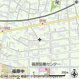 静岡県浜松市中央区篠原町20363周辺の地図
