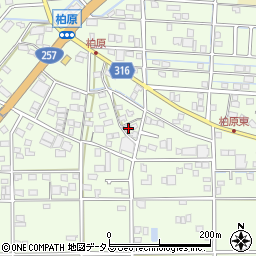 静岡県浜松市中央区篠原町22016周辺の地図