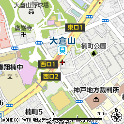 リラ大倉山ビル周辺の地図