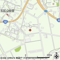 静岡県湖西市白須賀1579-1周辺の地図