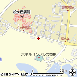 島根県益田市高津町2355-45周辺の地図