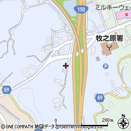 静岡県牧之原市大沢1039周辺の地図