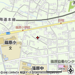 静岡県浜松市中央区篠原町10519周辺の地図