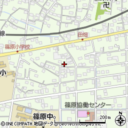 静岡県浜松市中央区篠原町10540周辺の地図