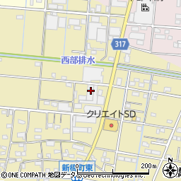 静岡県浜松市中央区新橋町189周辺の地図