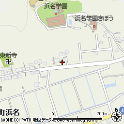 静岡県湖西市新居町浜名1922-9周辺の地図