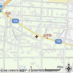 静岡県浜松市中央区篠原町22501周辺の地図