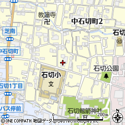 大阪中河内農業協同組合　石切支店周辺の地図