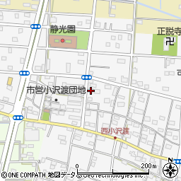 静岡県浜松市中央区小沢渡町1065周辺の地図