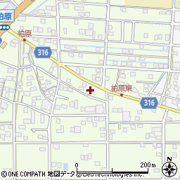 静岡県浜松市中央区篠原町22500周辺の地図