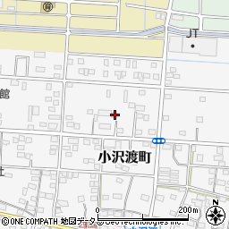 静岡県浜松市中央区小沢渡町300周辺の地図