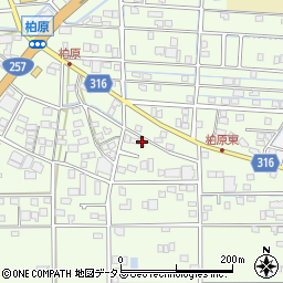 静岡県浜松市中央区篠原町22488周辺の地図