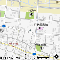 静岡県浜松市中央区小沢渡町1149周辺の地図