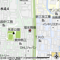 福光精機周辺の地図