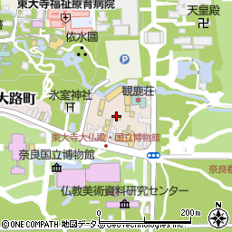 奈良県観光インフォメーションセンター周辺の地図