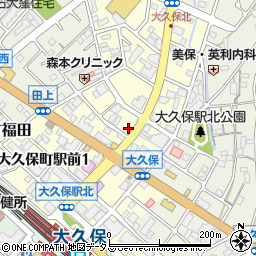 明石藤井質店周辺の地図
