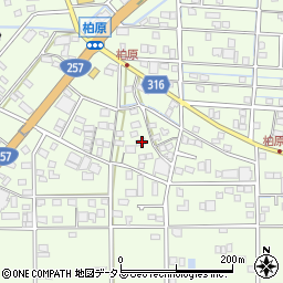 静岡県浜松市中央区篠原町22022周辺の地図