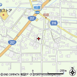 静岡県浜松市中央区篠原町22039周辺の地図