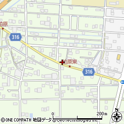静岡県浜松市中央区篠原町21941周辺の地図