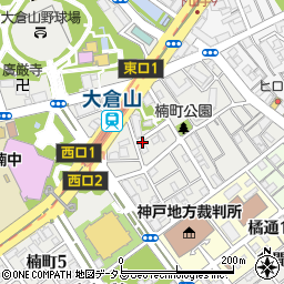 ＫＦ－Ｐａｒｋ大倉山駐車場周辺の地図