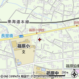 静岡県浜松市中央区篠原町10616周辺の地図