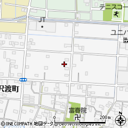静岡県浜松市中央区小沢渡町242周辺の地図