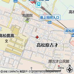 岡山県岡山市北区高松原古才323周辺の地図