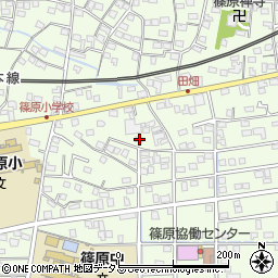 静岡県浜松市中央区篠原町10544周辺の地図