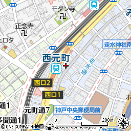 大阪クマヒラ神戸店周辺の地図