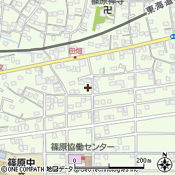 静岡県浜松市中央区篠原町20369周辺の地図