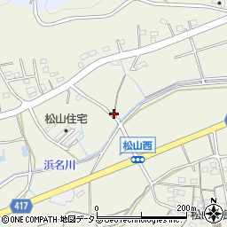 静岡県湖西市新居町浜名1627周辺の地図