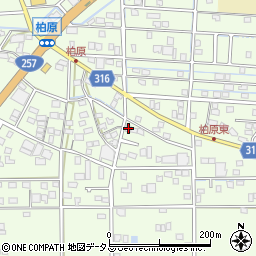 静岡県浜松市中央区篠原町22489周辺の地図