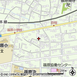 静岡県浜松市中央区篠原町10545周辺の地図