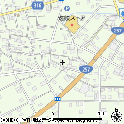 静岡県浜松市中央区篠原町21440周辺の地図
